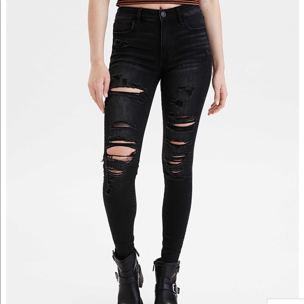 American Eagle high waisted jeggings